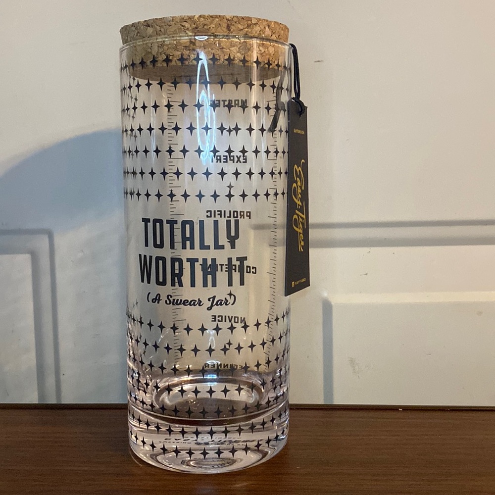 NWT Totally Worth It! Swear Jar by Easy Tiger